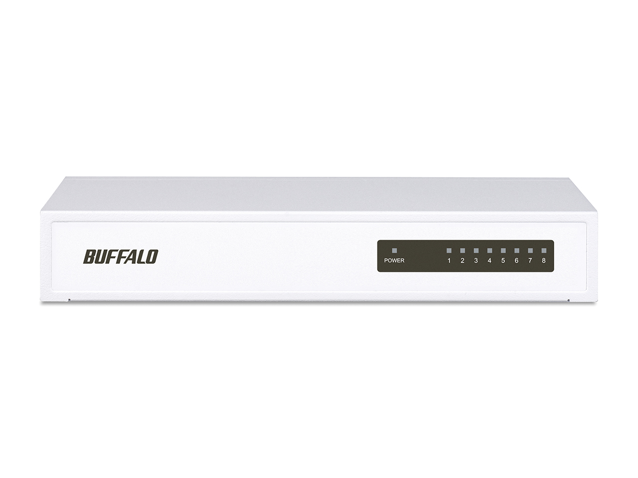 Buffalo LSW4-TX-8NS/WH network switch Fast Ethernet (10/100) White