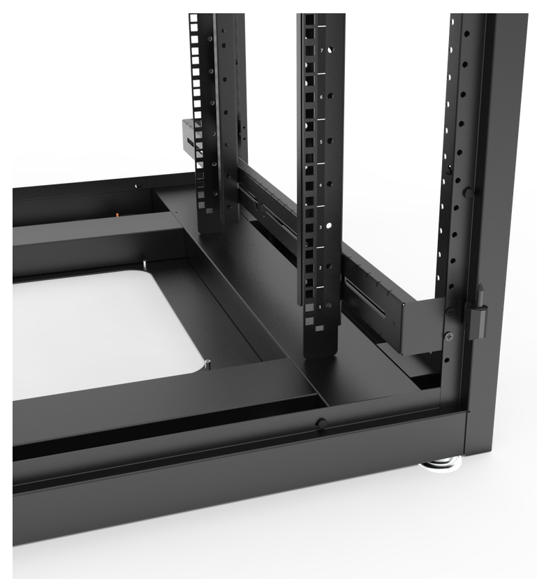 Vertiv GL840E-2932-B-SQM6MS rack cabinet 44U Freestanding rack Black – image 4