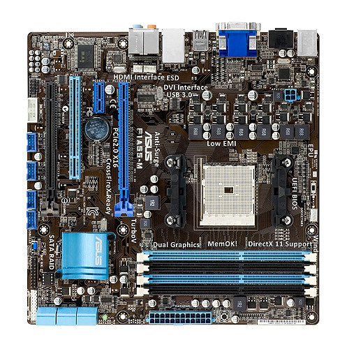 ASUS F1A55-M AMD A55 Socket FM1 micro ATX – image 3
