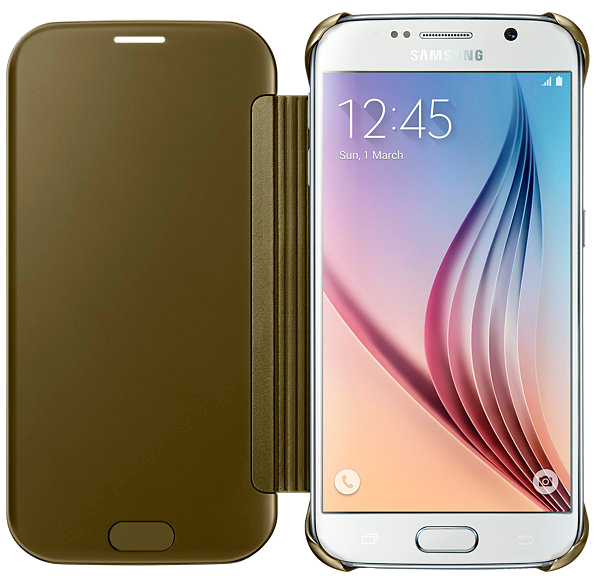 Samsung EF-ZG920B mobile phone case Folio Gold – image 2