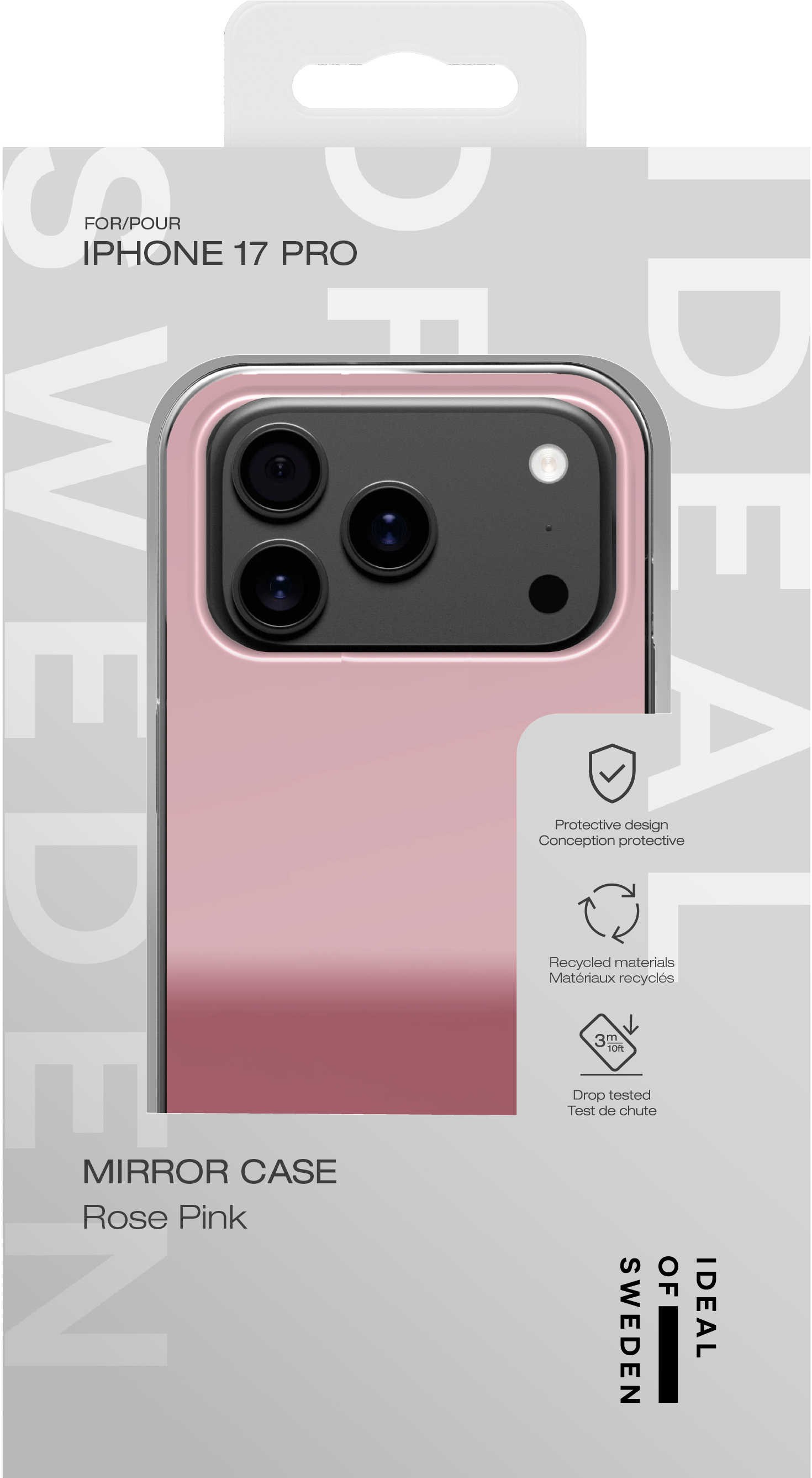 iDeal of Sweden Mirror Case iPhone 17 Pro Mirror Rose Pink – image 5