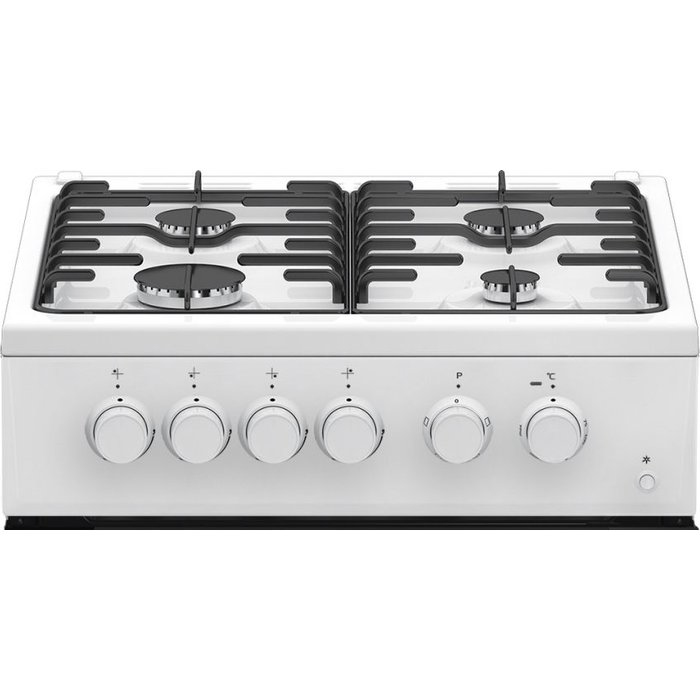 Beko FSS52010DW cooker Freestanding cooker Electric Gas White – image 2