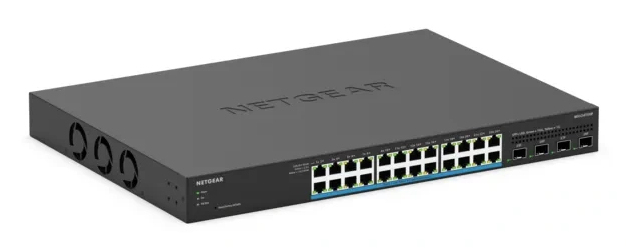 NETGEAR MS324TXUP Managed L2/L2+ 2.5G Ethernet (100/1000/2500) Power over (PoE) 1U Black MS324TXUP-100NAS