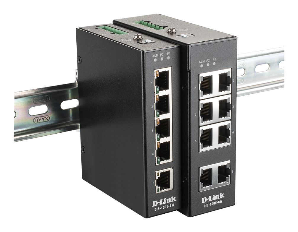 D-Link 5-Port Unmanaged Industrial Switch with – image 2