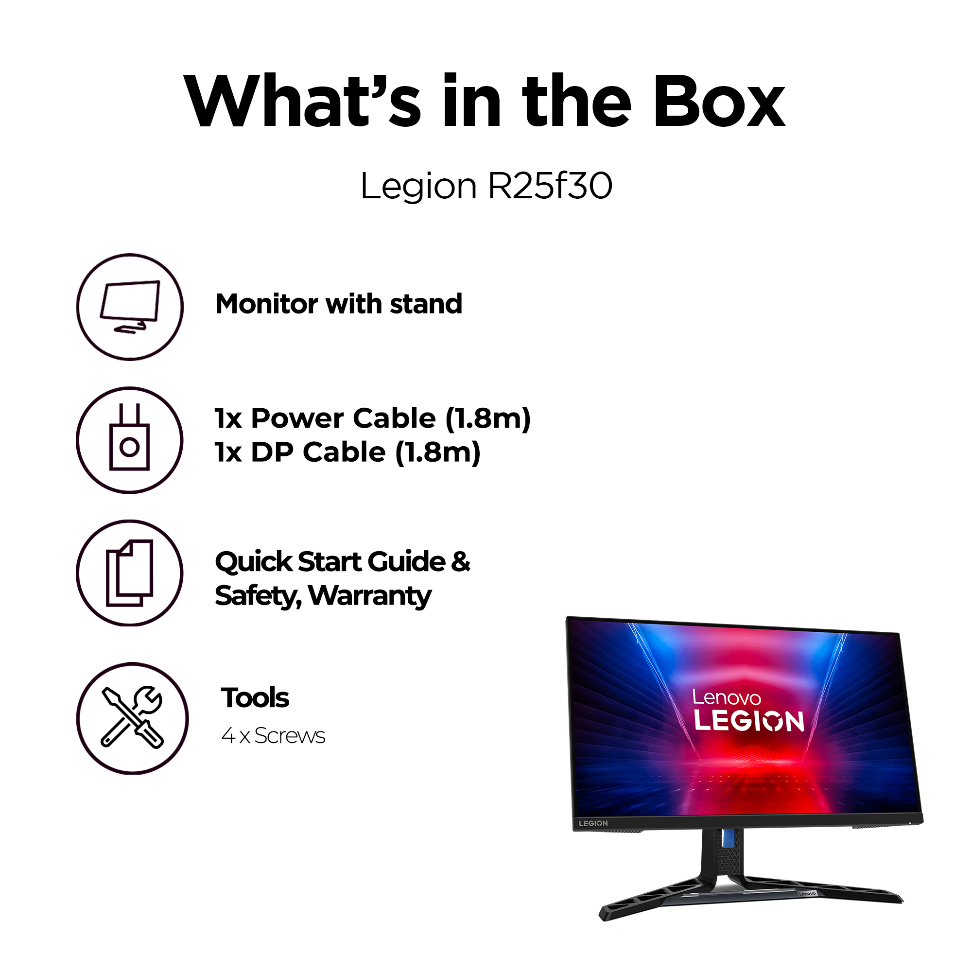 Lenovo Legion R25f-30 computer monitor – image 9