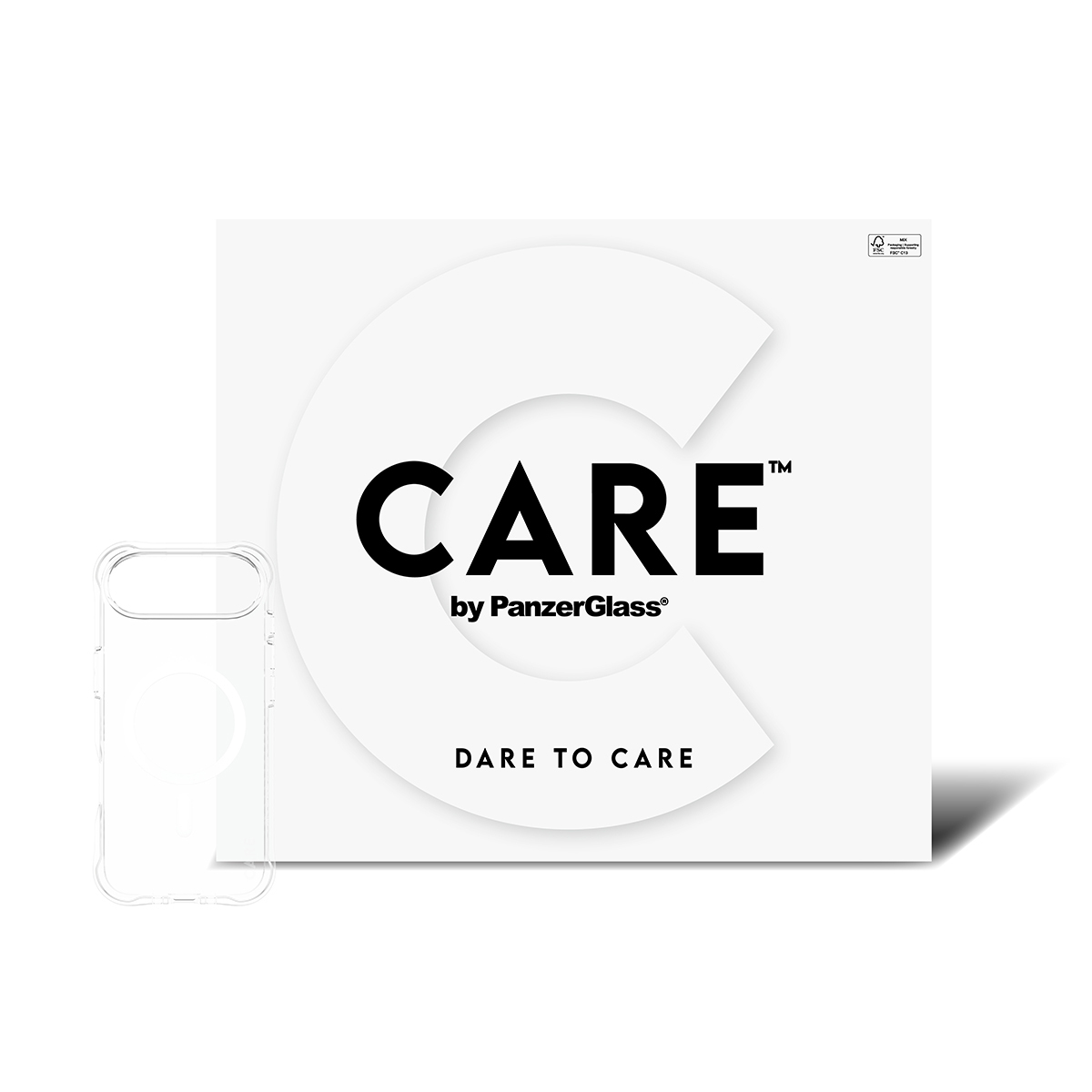 PanzerGlass CARE™ by PanzerGlass® Samba Case Transparent w. MagSafe iPhone Air | Bulk – image 2