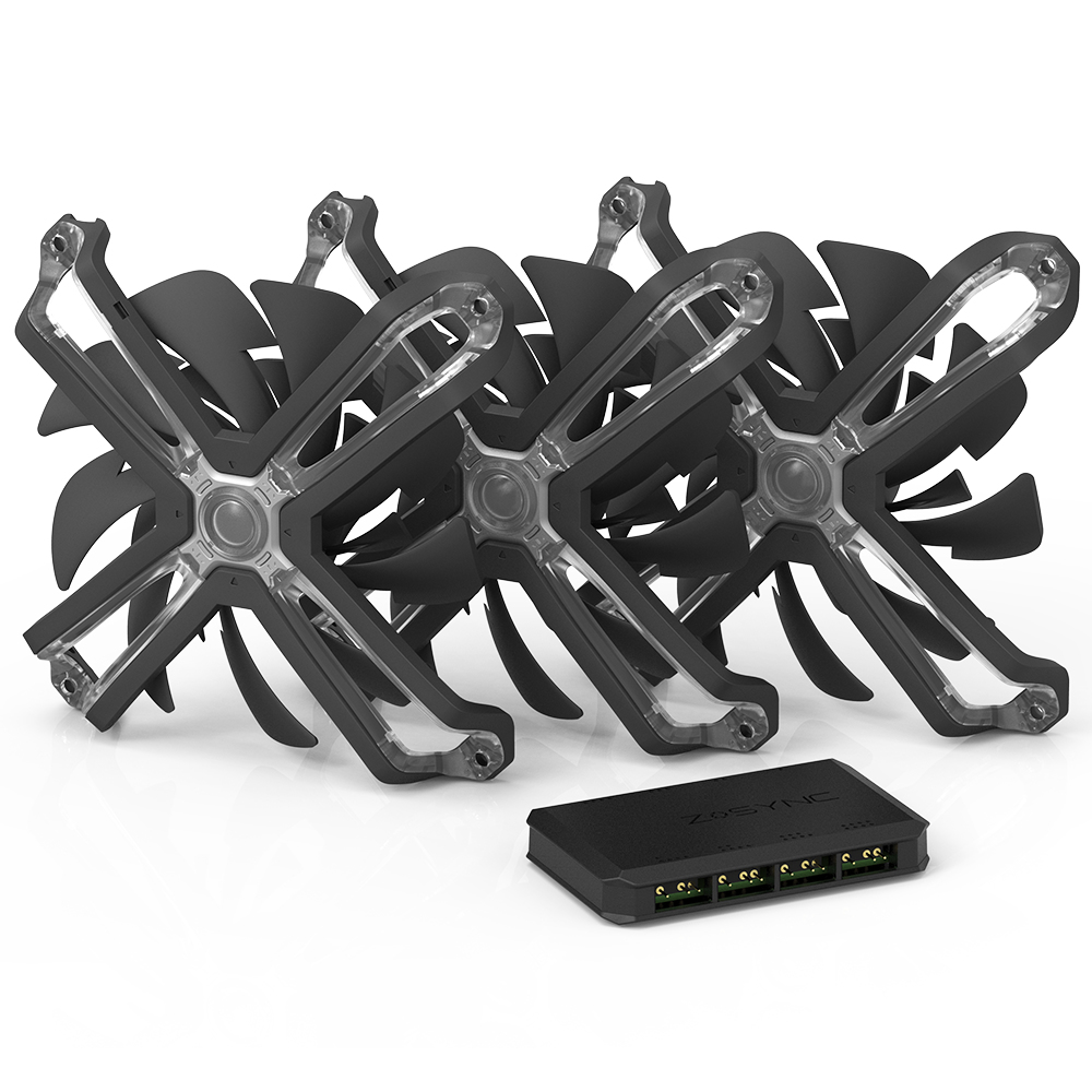 Zalman ZM-SF120A3 computer cooling system Computer case Fan – image 3