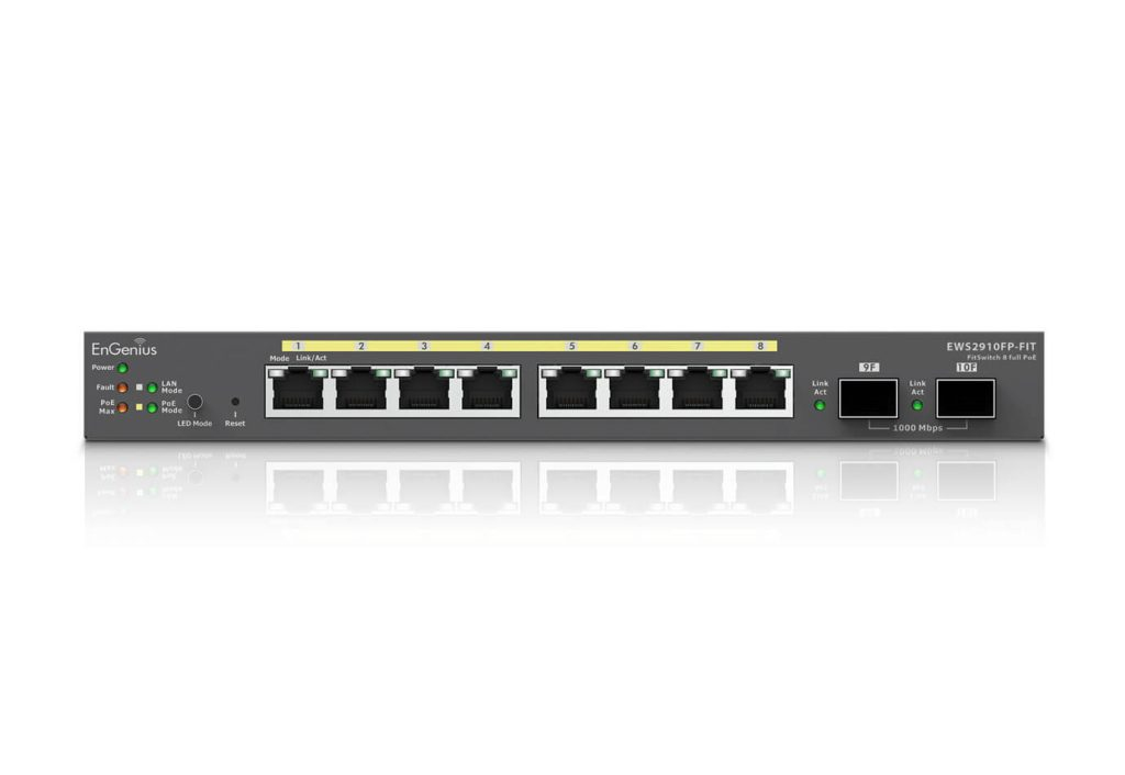 EnGenius Switch 8-port GbE PoE.af/at(+) – image 3