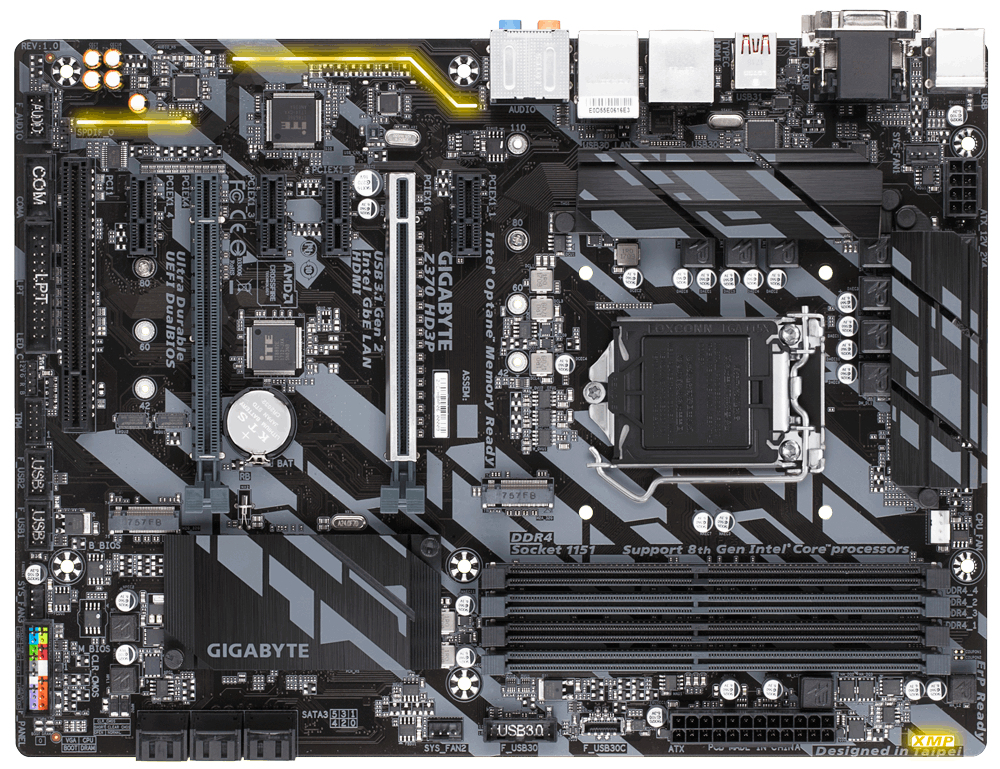 GIGABYTE Z370 HD3P – image 2