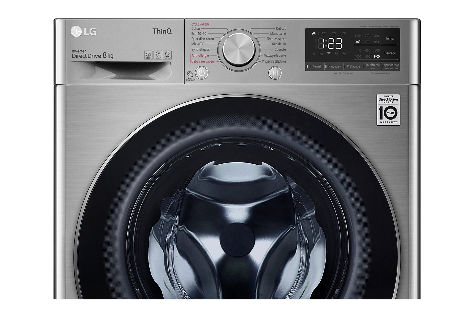 LG SIGNATURE F84V42IXS washing machine Front-load – image 4