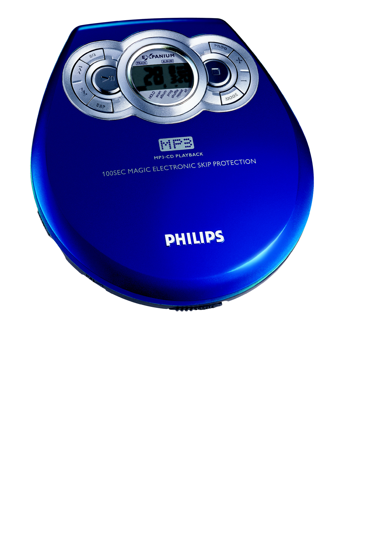 Philips EXP2300 Blue Portable CD player