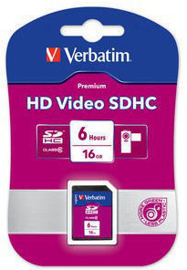 Verbatim HD Video SDHC 16GB 6 Hours – image 2