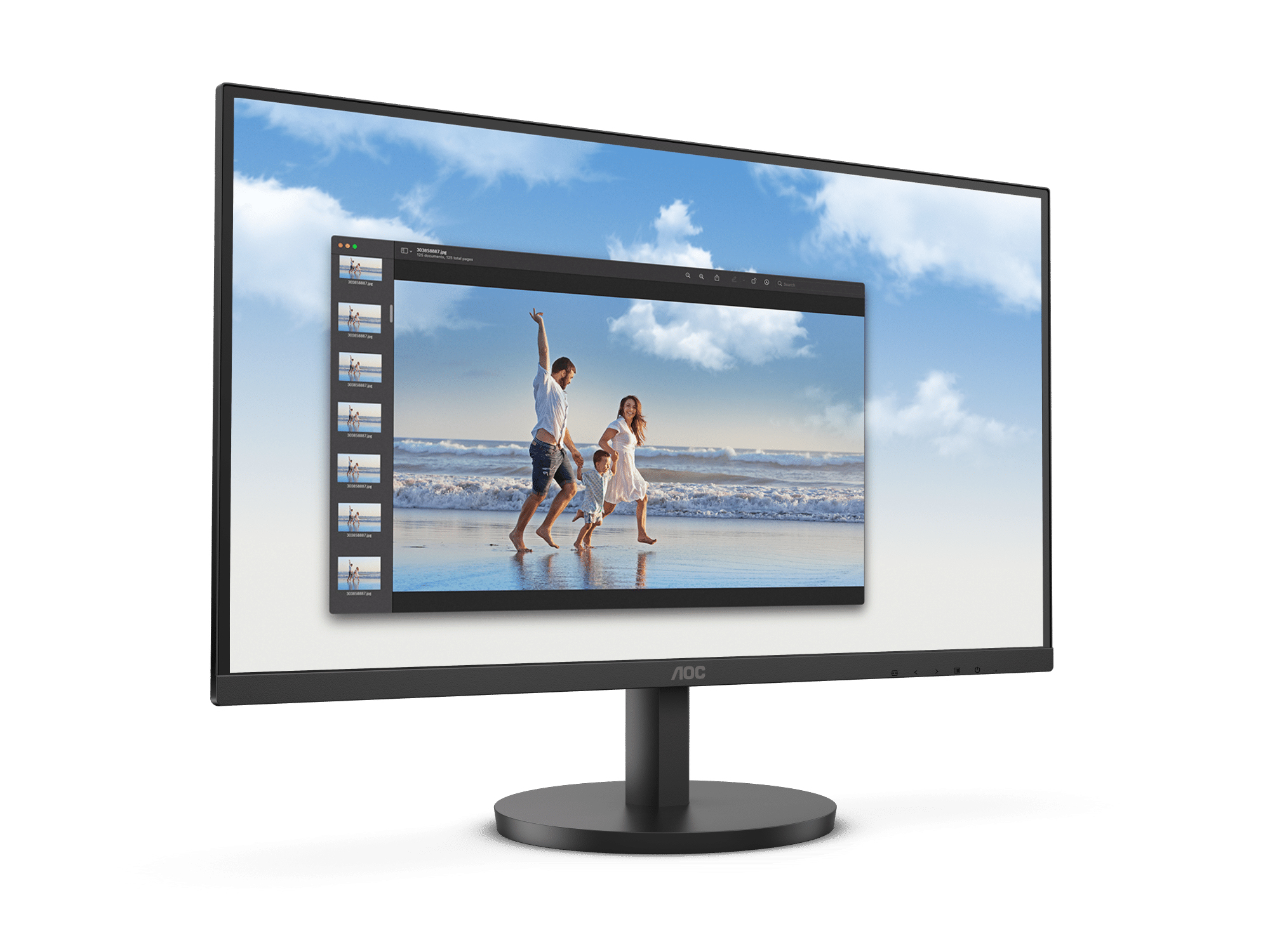 AOC B3 22B3HM computer monitor – image 2