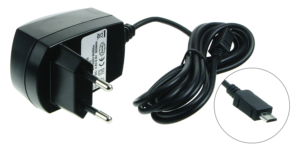 2-Power Mobile Phone AC Adapter (Micro USB)