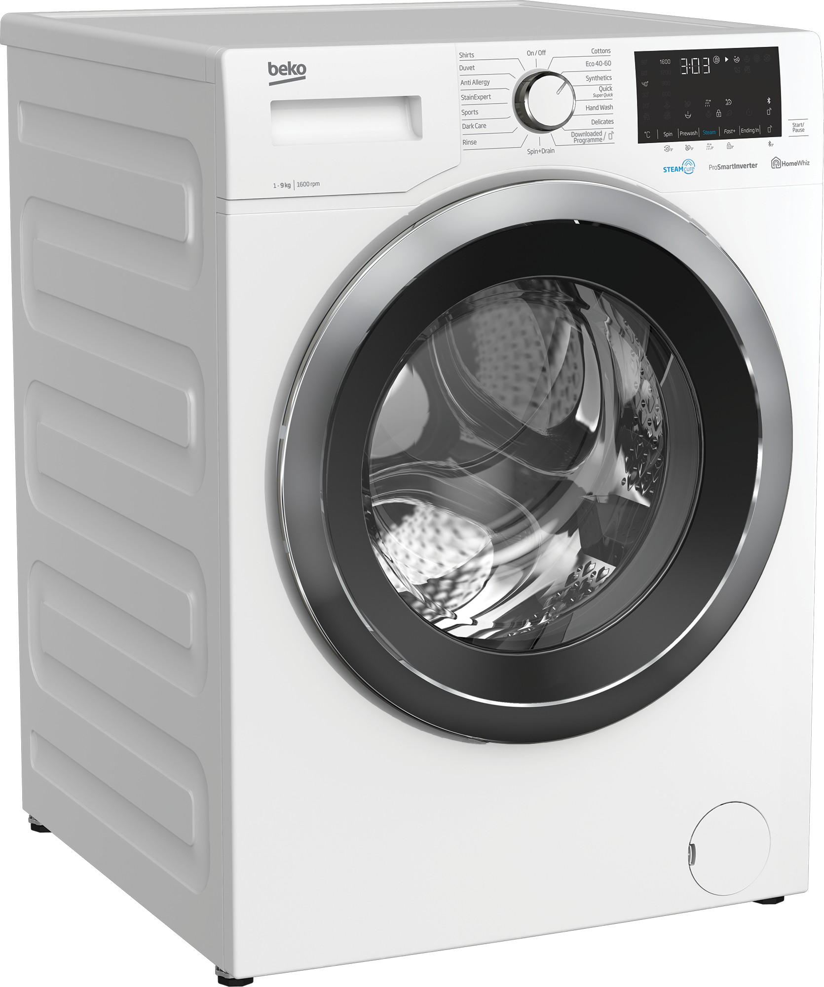 Beko WEY96054W washing machine Front-load – image 3