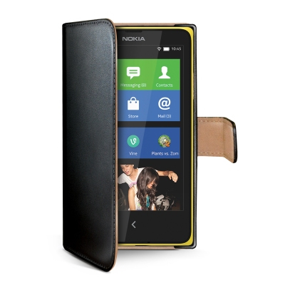Celly WALLY401 mobile phone case Wallet case Black – image 1