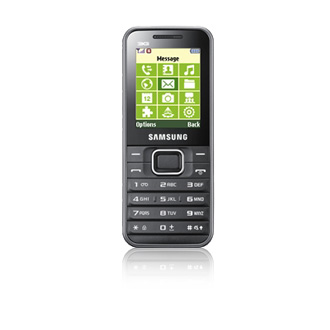 Samsung E3210 5.08 cm (2") 79.3 g Black