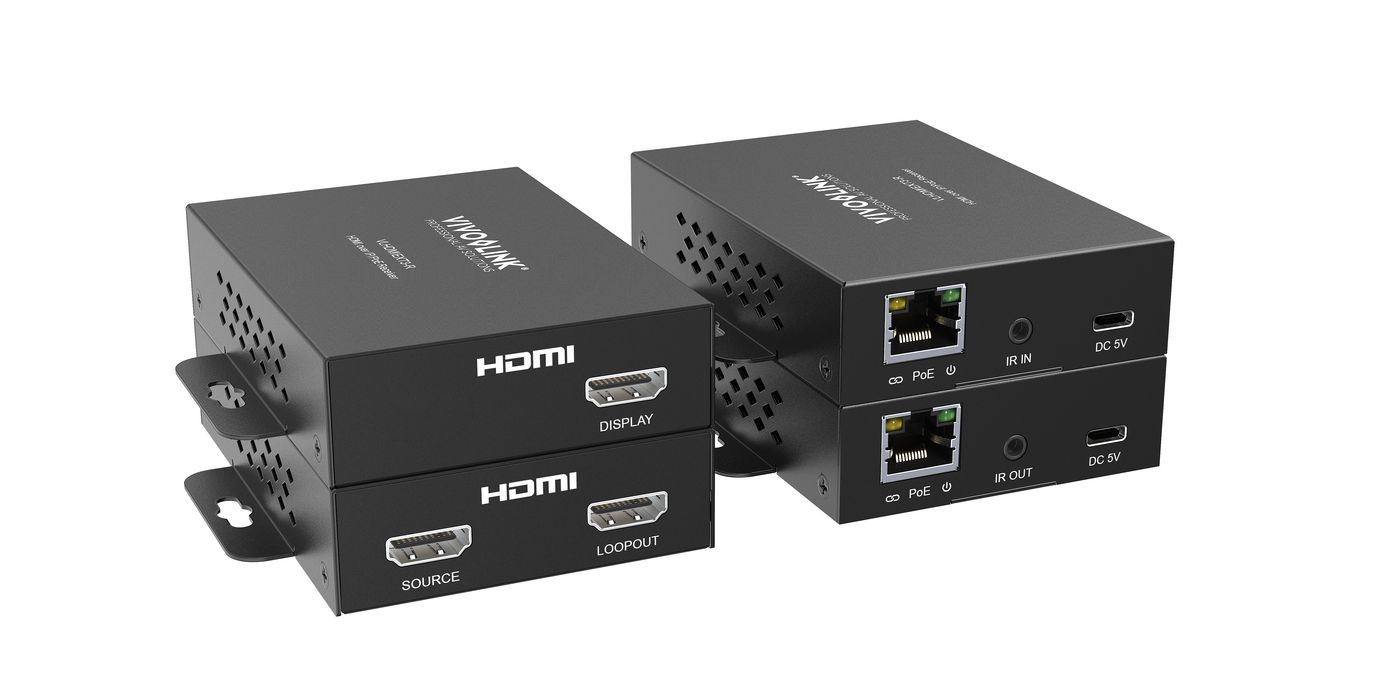 Vivolink VLHDMIEXT3-T AV extender AV transmitter Black – image 3