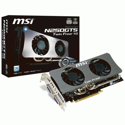 MSI N250GTS Twin Frozr 1G OC – image 2