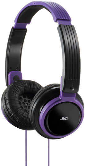JVC HA-S200-V-E headphones/headset Wired Head-band Black, Violet – image 2