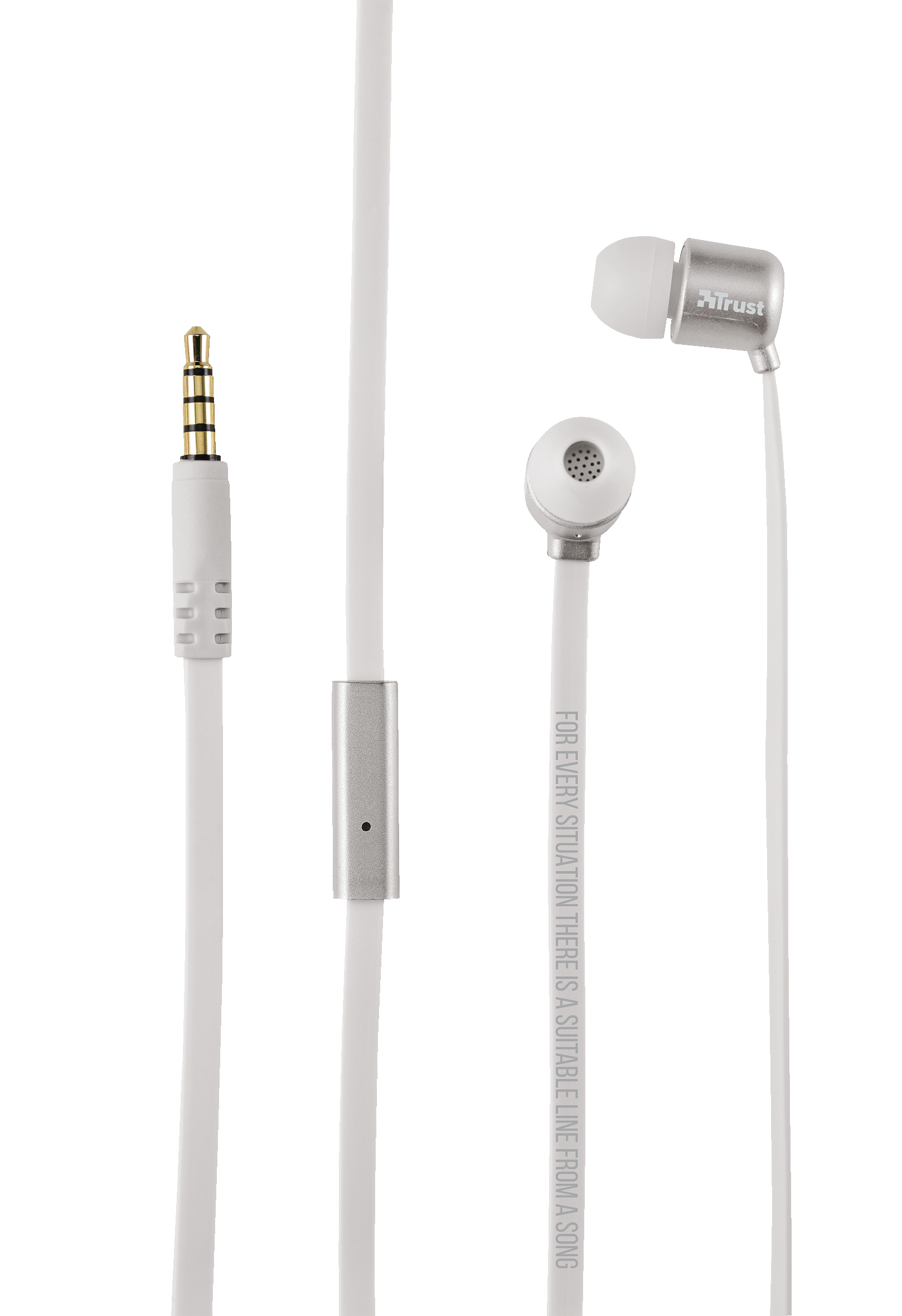 Trust 20903 headphones/headset Wired In-ear Calls/Music Silver – image 3