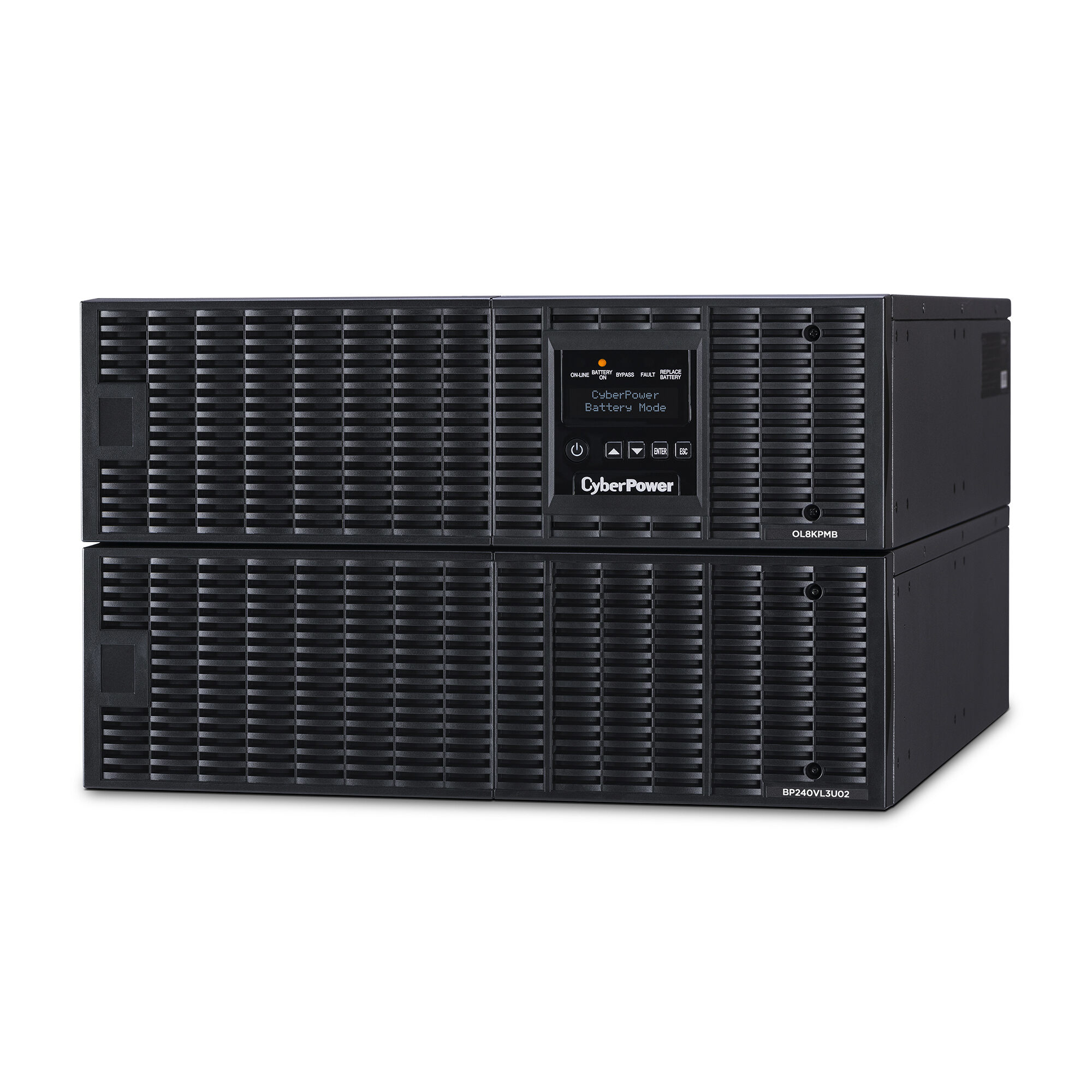 CyberPower OL8KRTHW uninterruptible power supply (UPS) Double-conversion (Online) 8 kVA – image 1