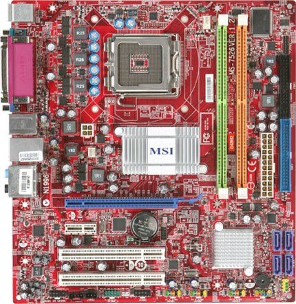 MSI G43M2 mATX S775