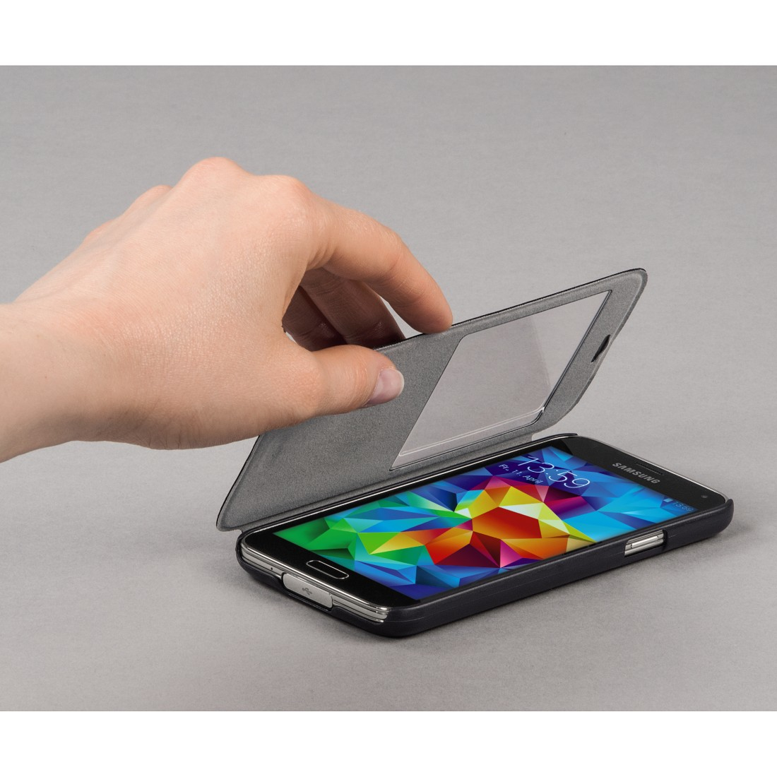 Hama 172070 mobile phone case Folio Anthracite – image 4