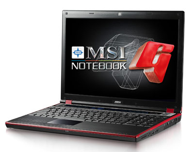 MSI Megabook GX620-057NL Intel® Core™2 Duo P8400