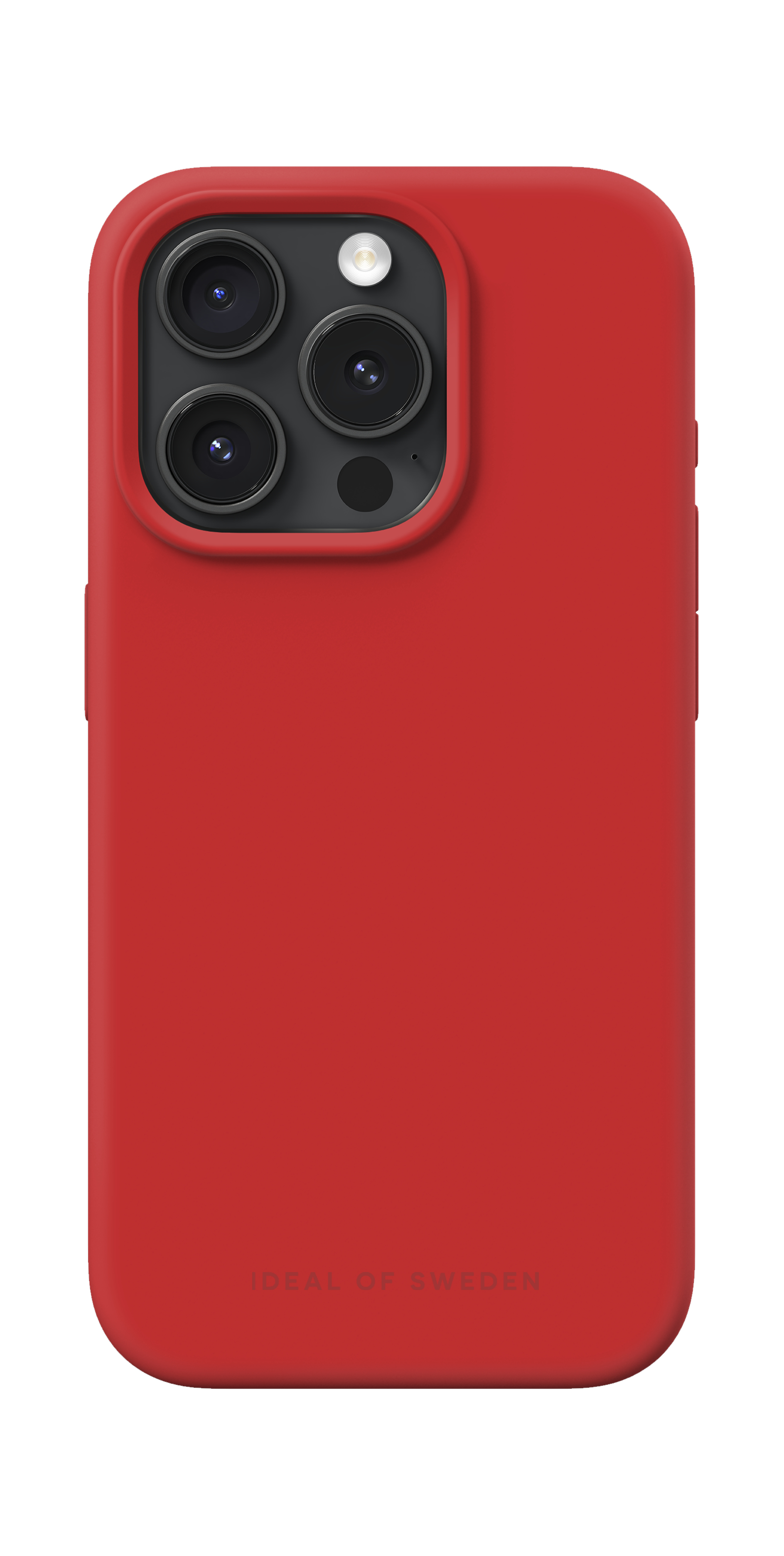 iDeal of Sweden Silicone Case MagSafe iPhone 15 Pro Red