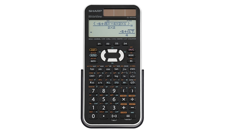 Sharp EL-W516XBSL calculator Pocket Scientific Black