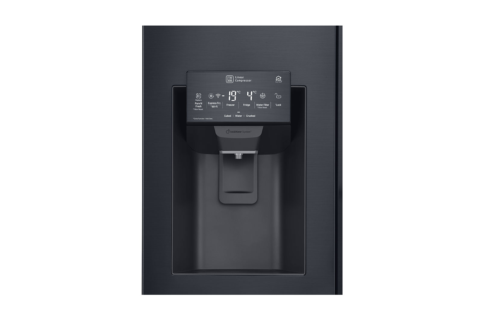 LG GSS6676MC side-by-side refrigerator Freestanding – image 4
