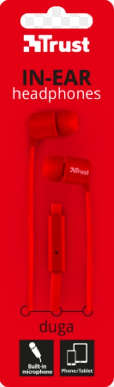 Trust 22134 headphones/headset Wired In-ear Calls/Music Red – image 4