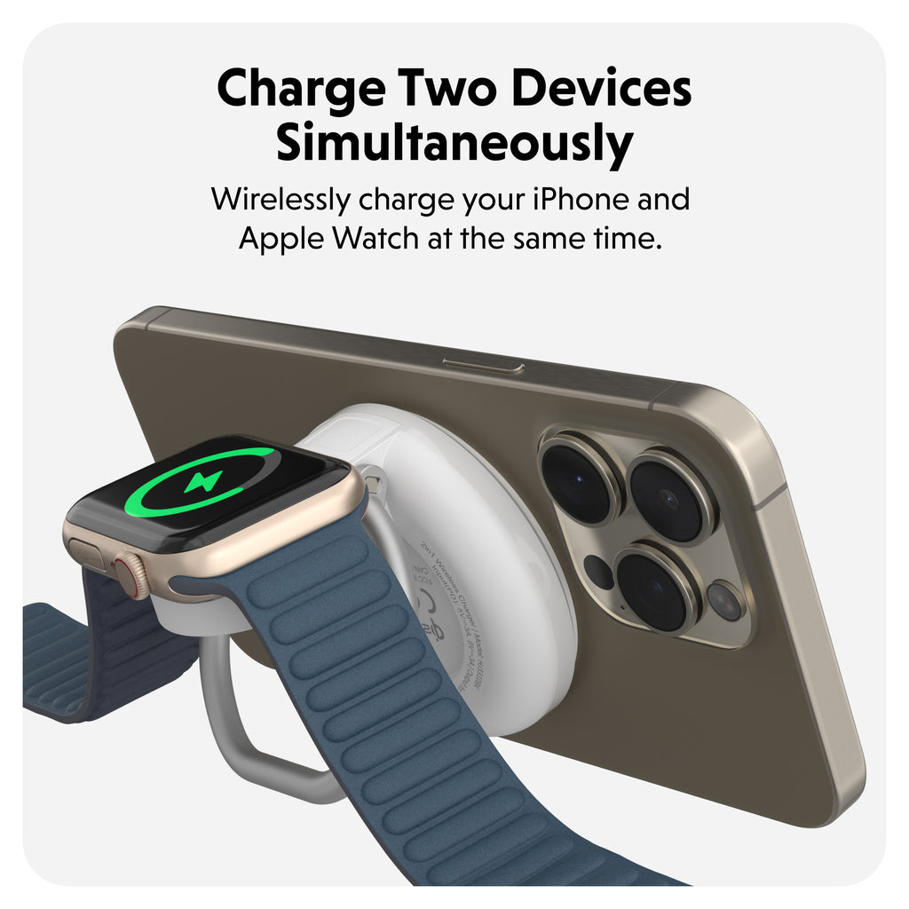 Targus HJ3310WHGL mobile device charger Headphones, Smartphone, Smartwatch White USB Wireless charging Fast charging Indoor – image 2