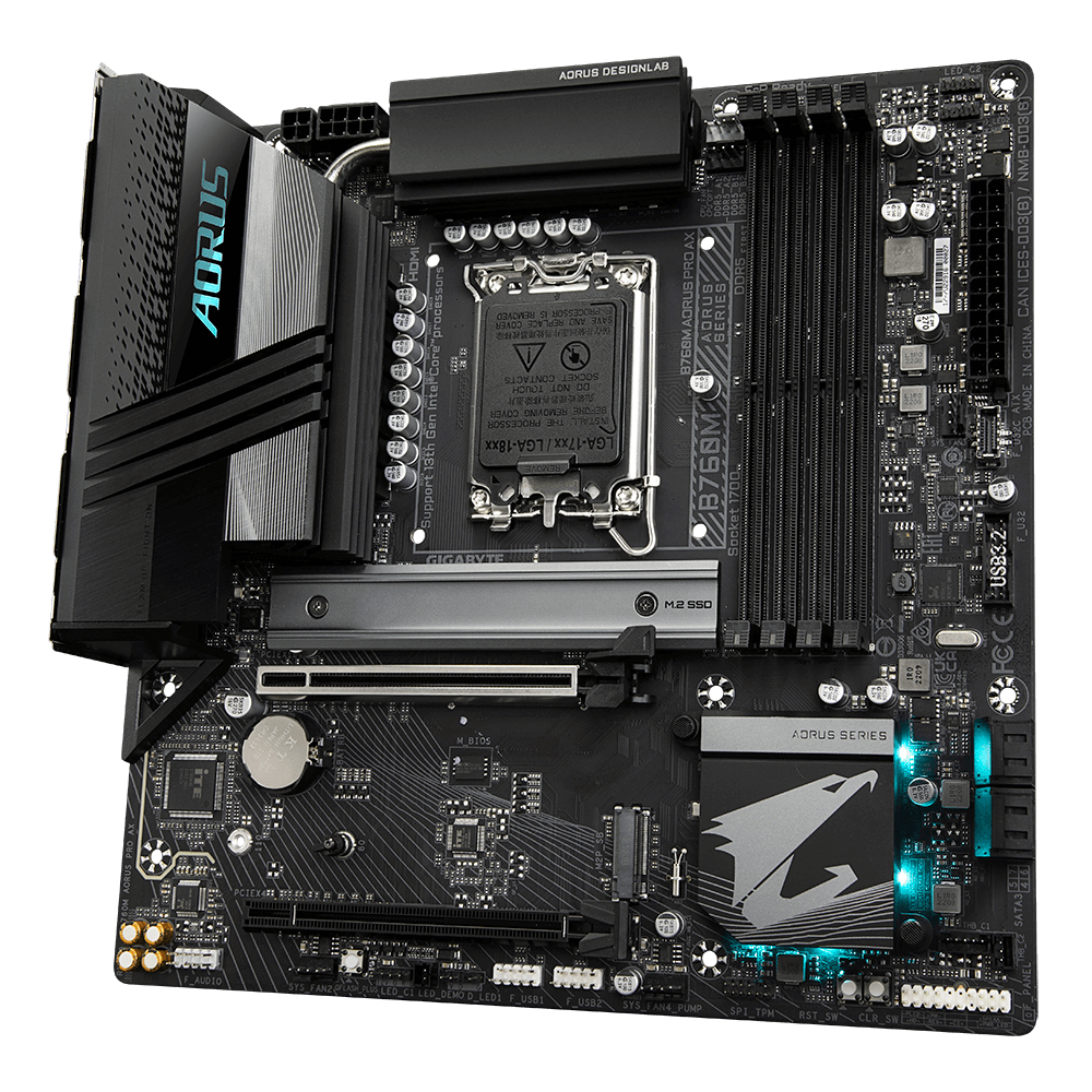 GIGABYTE B760M AORUS PRO AX (REV. 1.0) – image 4