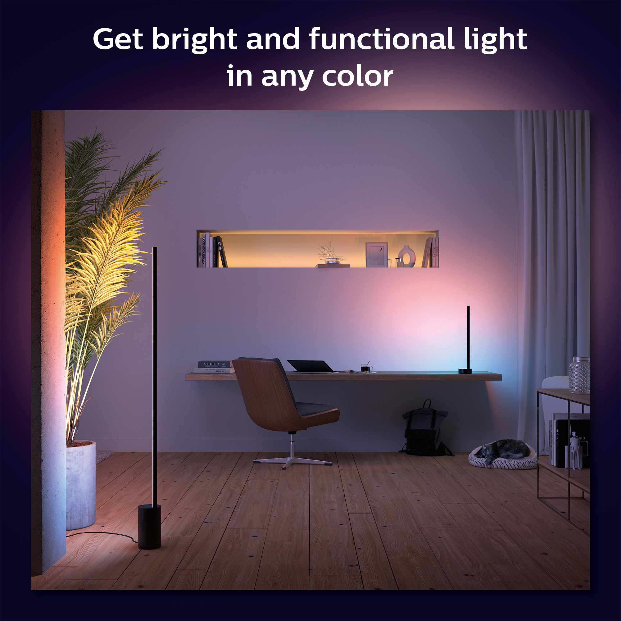 Philips by Signify Philips Hue White and colour ambience Signe gradient table lamp – image 6