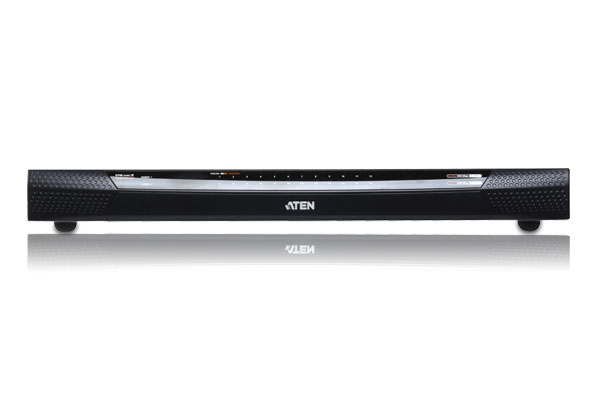 ATEN KN2124VA-AX-E KVM switch Rack mounting Black, Grey – image 3