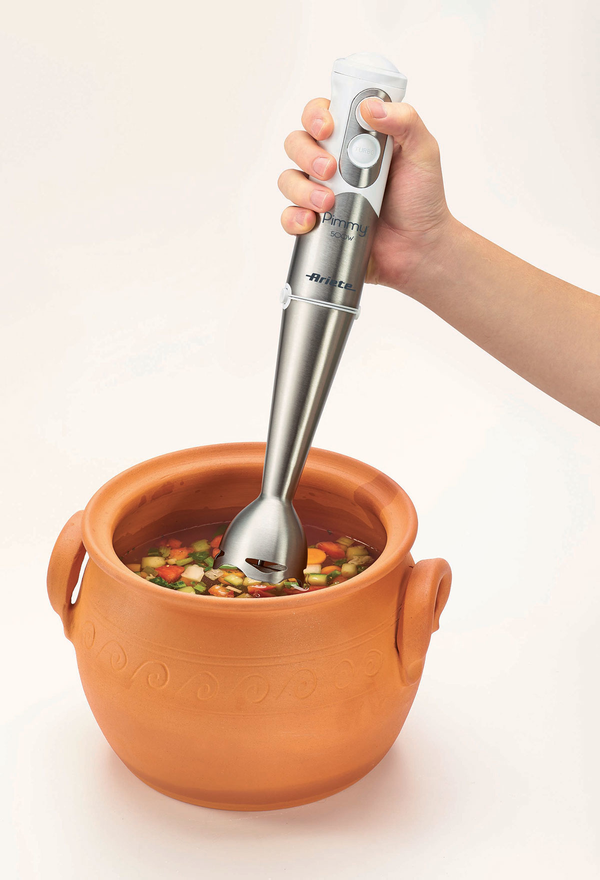 Ariete Pimmy 0.5 L Immersion blender 500 W Stainless steel, White – image 2