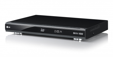 LG HR550 DVD/Blu-Ray player Black – image 2