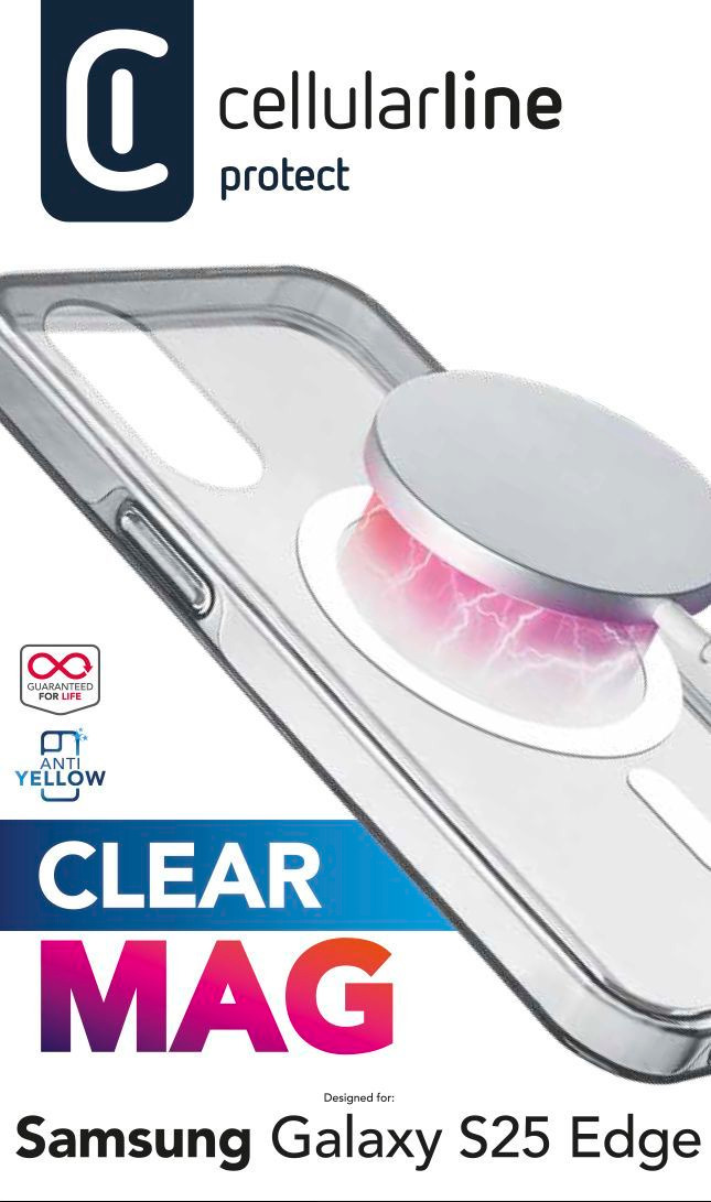 Cellularline CLEAR MAG - GALAXY S25 EDGE – image 2