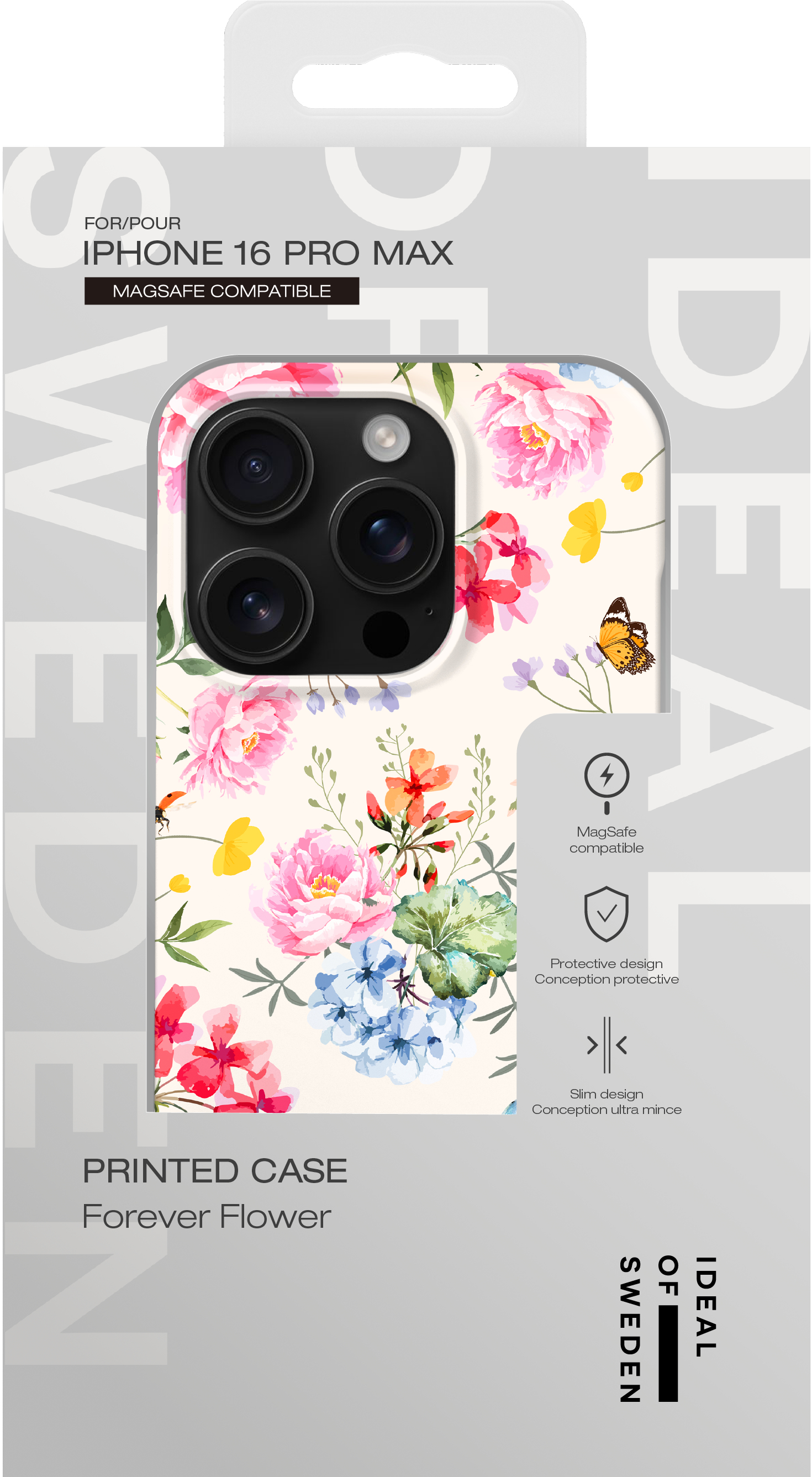 iDeal of Sweden Printed Case MagSafe iPhone 16 Pro Max Forever Flower – image 5
