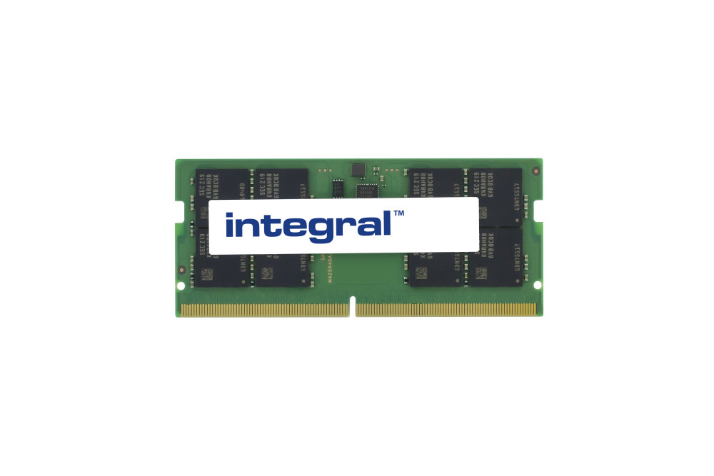 Integral 32GB LAPTOP RAM MODULE DDR5 4800MHz PC5-38400 UNBUFFERED NON-ECC SODIMM