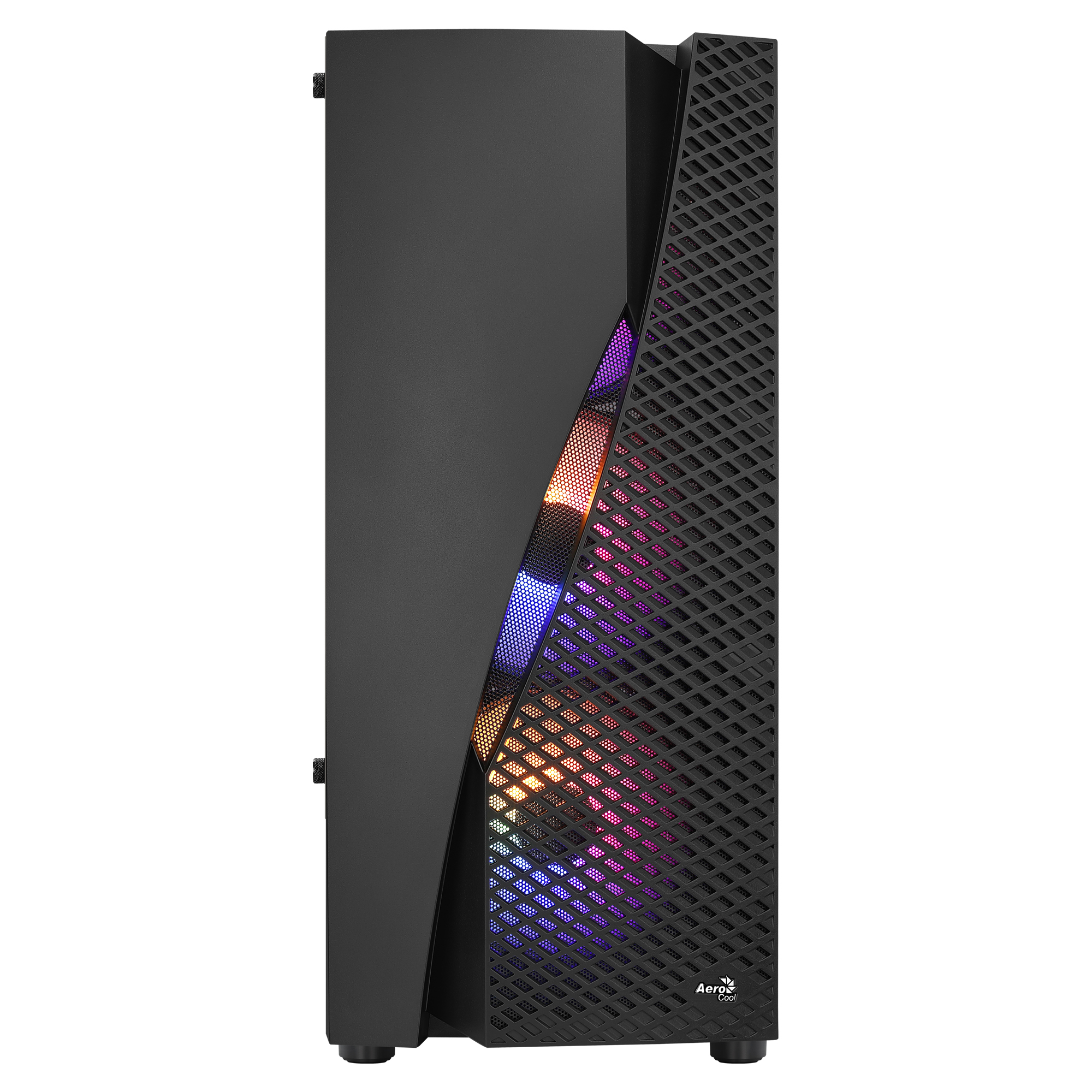 Aerocool WAVEBKV2 ATX PC Case Tempered Glass 4xFRGB Fans Black – image 4