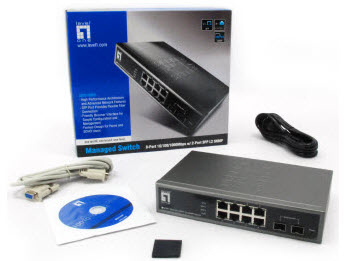 LevelOne 6 GE + 2 GE Combo SFP L2 Managed Switch – image 5