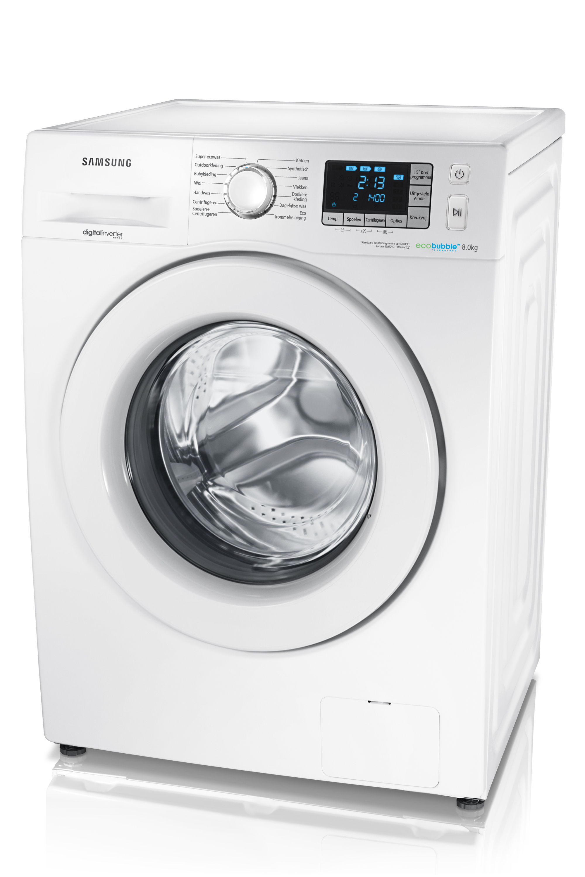 Samsung WF80F5E3P4W washing machine Front-load – image 2