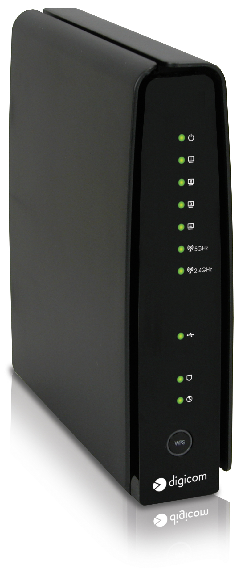 Digicom RAW750-A04 wireless router Gigabit Ethernet Dual-band (2.4 GHz – image 1