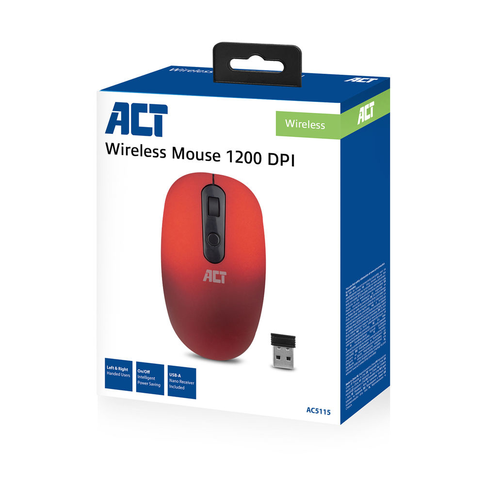 ACT Wireless Mouse 1200 DPI – image 7