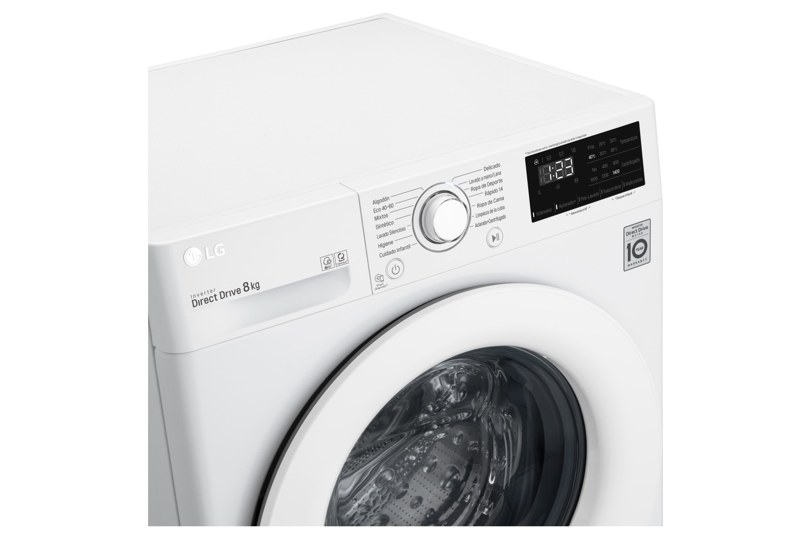 LG F4WV3008N3W washing machine Front-load – image 3
