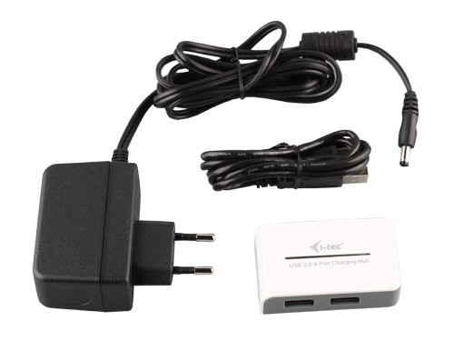 i-tec U2HUB412 interface hub 480 Mbit/s White – image 3