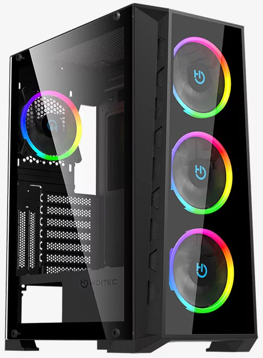 Hiditec MH12 Tower Black – image 1